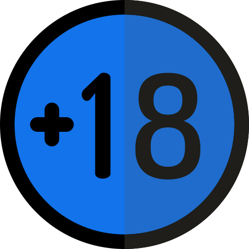 for adults 18+ only sign