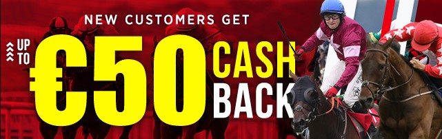 50 euro cash back to new customers